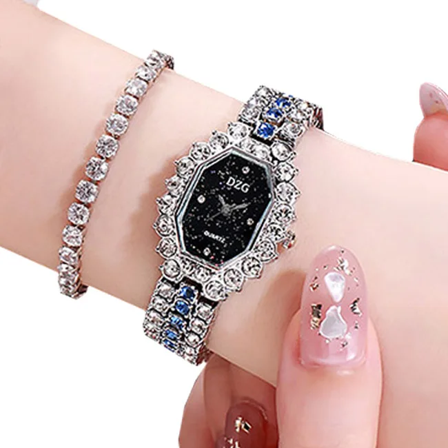 Fashion Custom Logo Trend Design Women Wrist Minimalist Slim Stone Luxury Quartz Watches