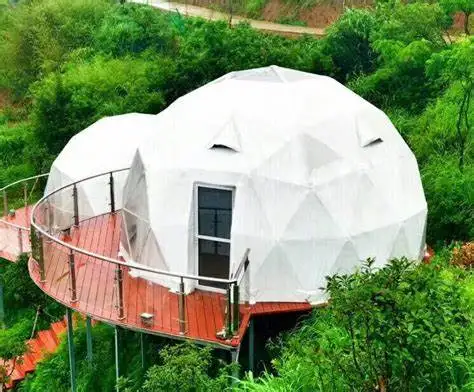 
ABS Frame 3.6M Diameter Transparent Heated Domo Geodesico Estructura Dome Glamping House Party Tent 