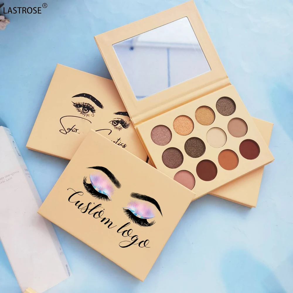 Wholesale 18-Holes Eyeshadow Palette  Colors Private Label and print your Logo Includes Eyelash Primer Makeup Products