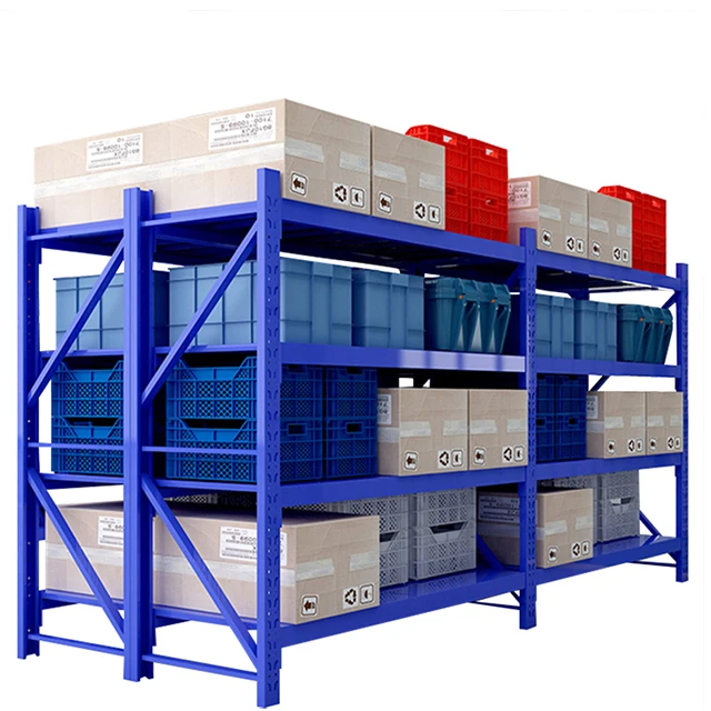 
Powder Coated shelves storage rack Warehouse pallet racking steel storage racks 