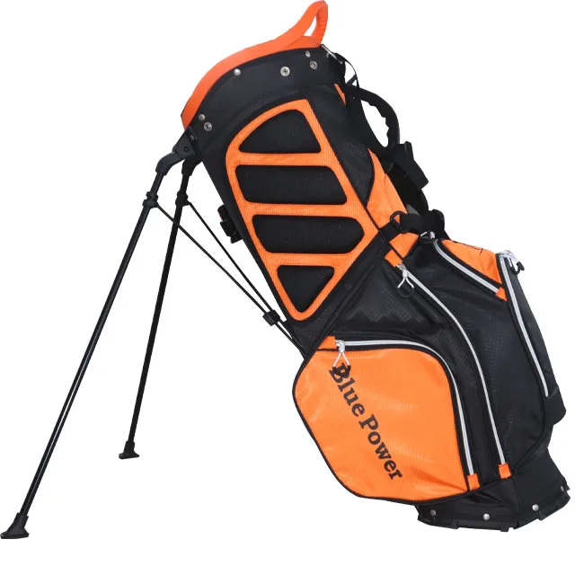 Fasion new style hotsale Blue green pink grey Orange nylon cooler golf bags with stand,golf bag stand