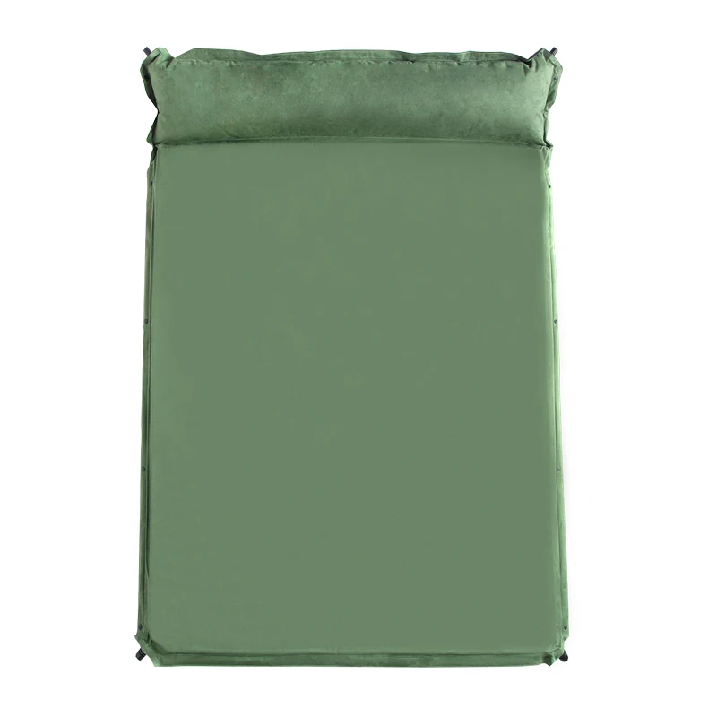 Outdoor Self Drive High End Suede Self Inflating Camping Mattress Sleeping Bag for  Long Journey