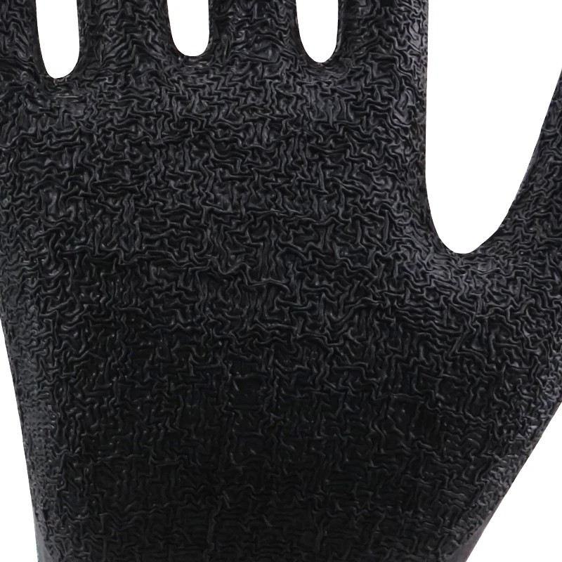 XINGYU Wholesales CE Certified Hand Job Construction Work Colored cotton rubber glove cheap working latex gloves