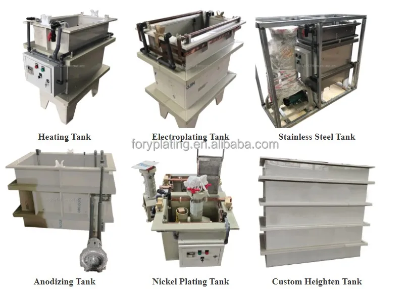 Linyi Fory plating tanks silver  anodizing tank pp barrel plating tank