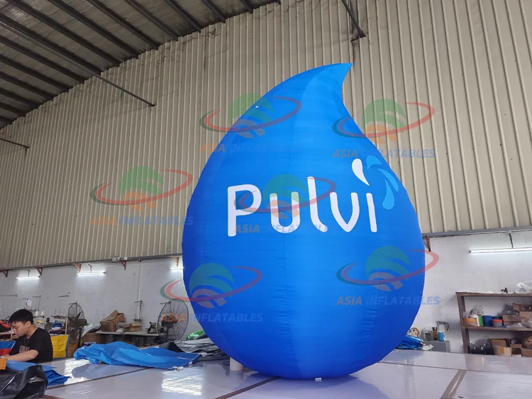 Hot Sale Inflatable Water Droplet Advertising Inflatable Balloon For Event