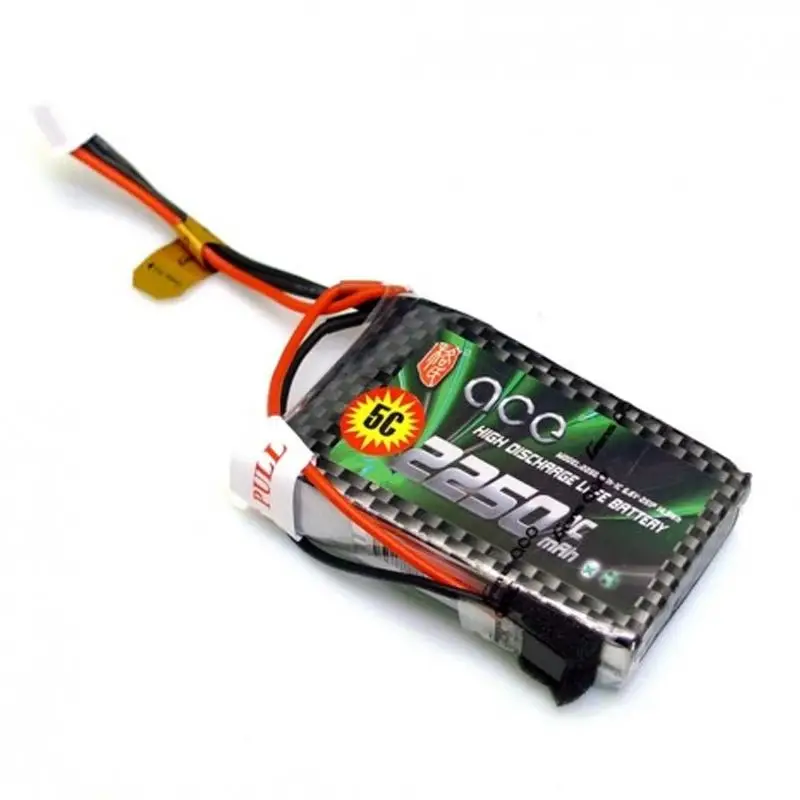Аккумулятор Gens ace 2250 мАч 6 в 2S 2S1P для сигнала жизни с разъемом BBL1 Futaba 3P пульта дистанционного управления 14SG 4PLS T8J