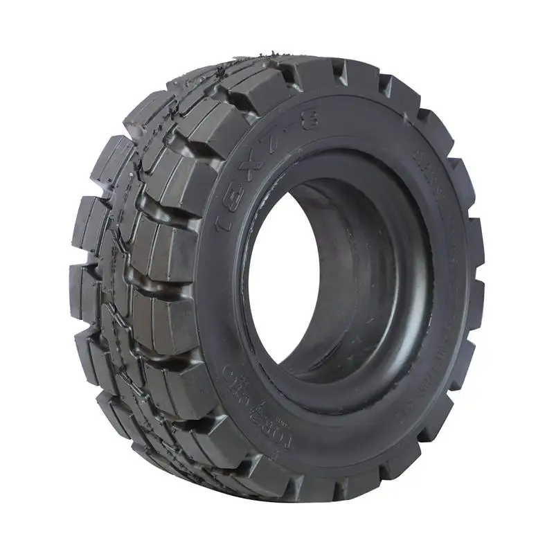 Промышленные шины 18x7-8 твердые резиновые для вилочных погрузчиков со стальными ободами 4.33R-8