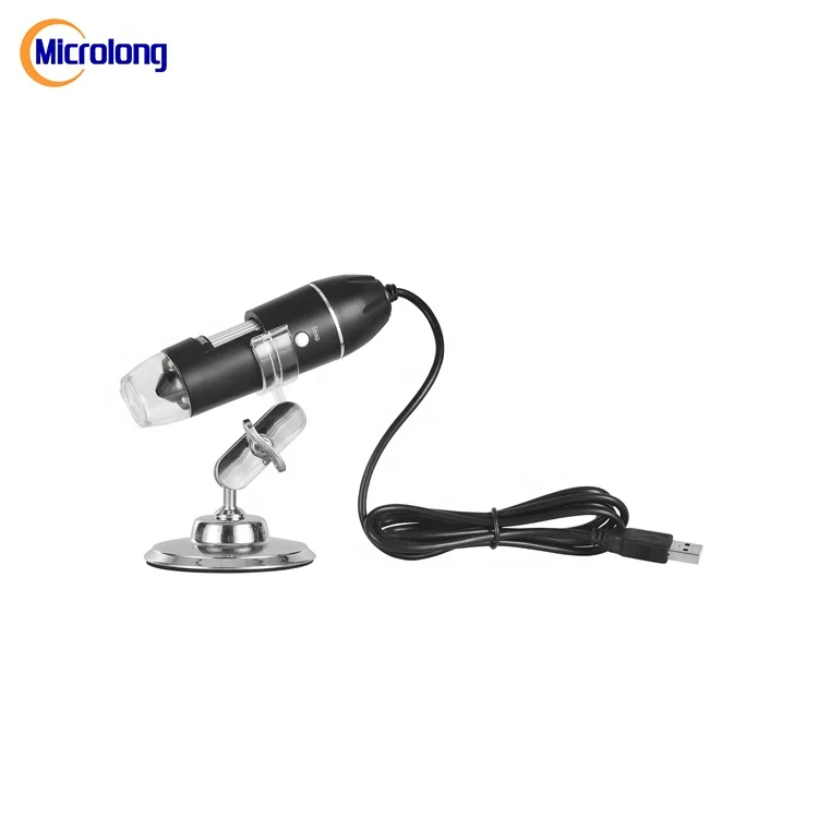 Professional supplier latest optical industrial electron digital USB microscope 1600x with Measurement software