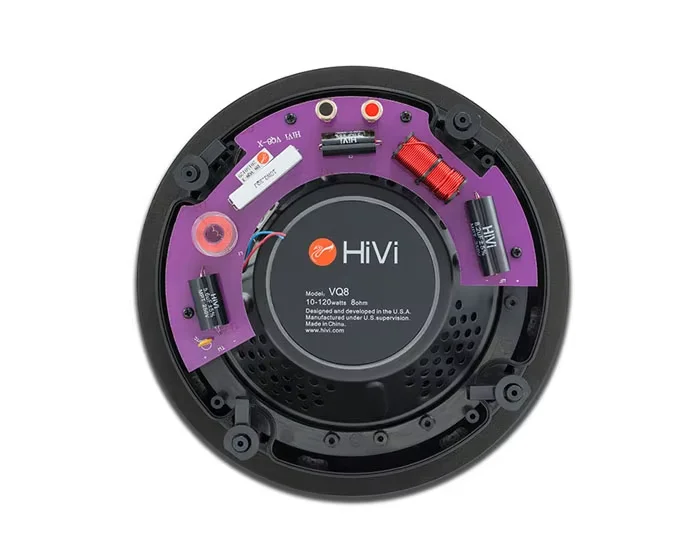 HiVi Swan Hi-Fi VQ 5inch 6inch 8inch In-Wall & Ceiling Speakers Waterproof Coaxial Public Address Speakers color can customized