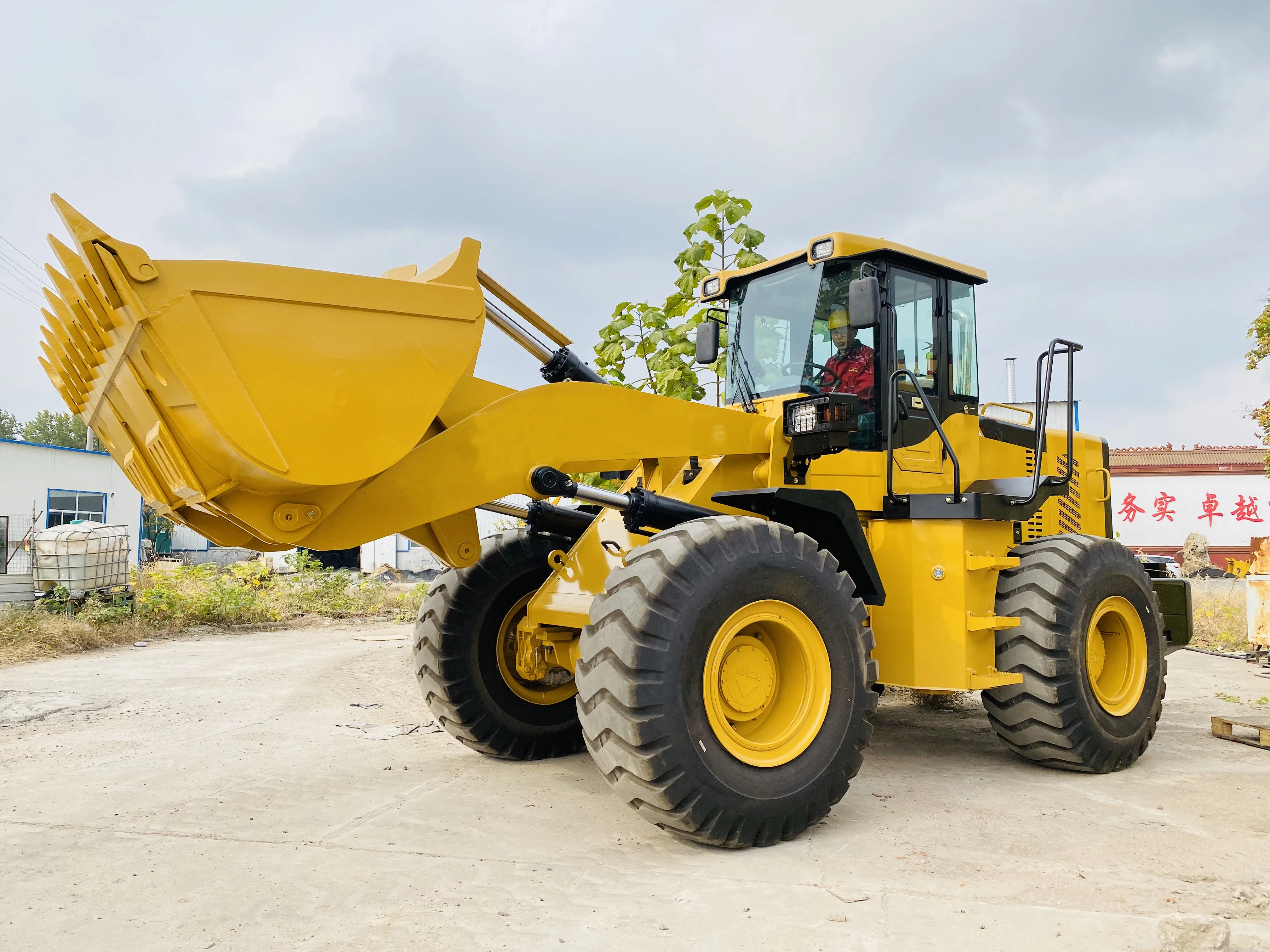 ZL50 5000kg 5Ton 3-5Ton  Mini Loader European Standard Wheel Loader Euro V Versatile Mini Wheel Loader for sales