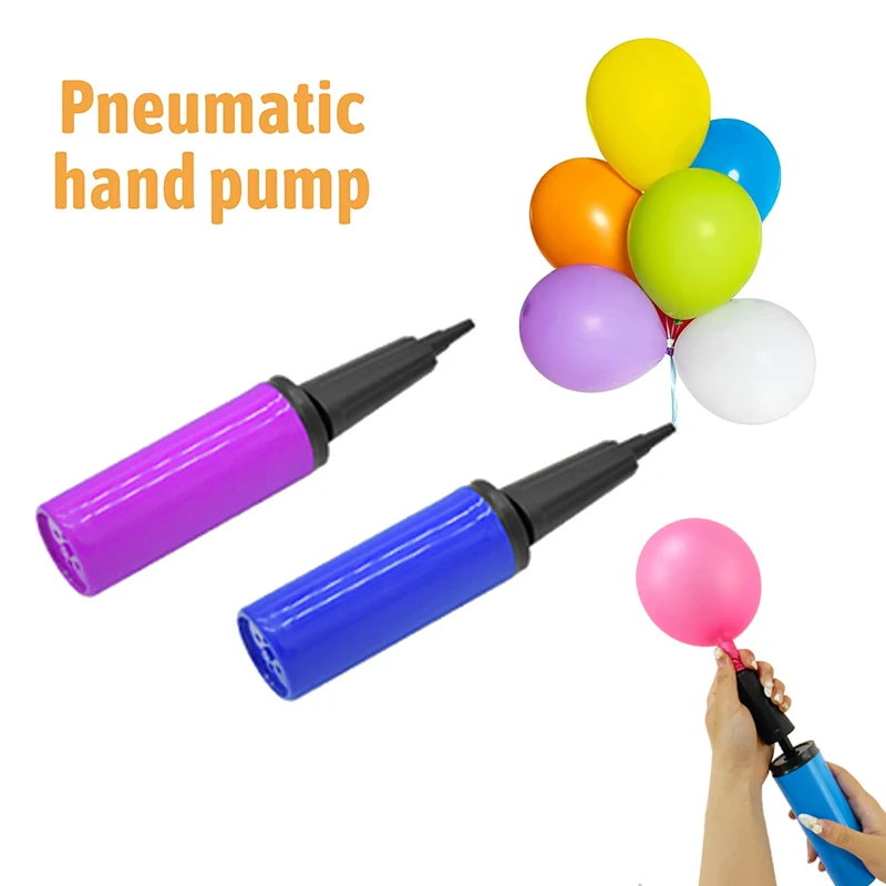 New style mini environmental portable original hand plastic balloon pump for latex foil balloons