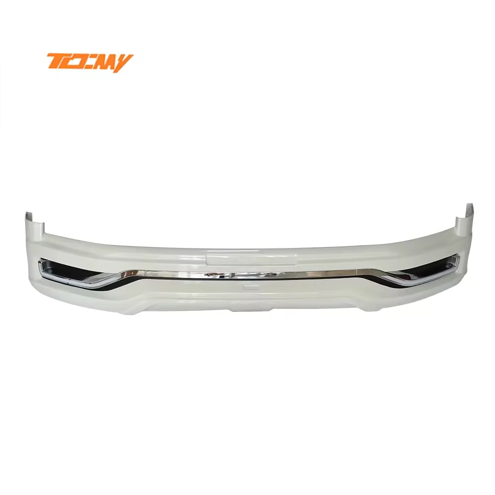 TDCMY Highly compatible car body kit pearl white pp abs front spoiler rear spoiler led light For Land Cruiser LC200 2016-2020