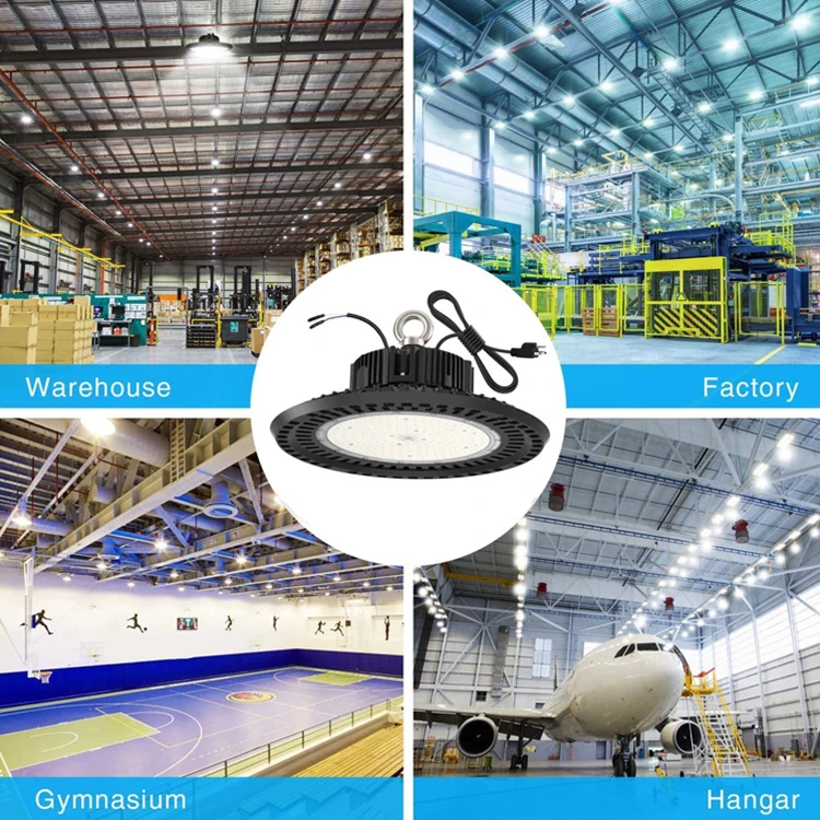 High Brightness Storehouse AC Aluminum PC IP65 Waterproof 100w 150w 200w 240w 3030 Smd Led High Bay Light