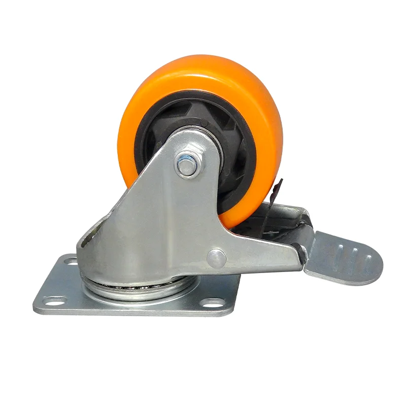 Производство железных алюминиевых сердечников 250 мм твердые полиуретановые резиновые колеса 8 дюймов