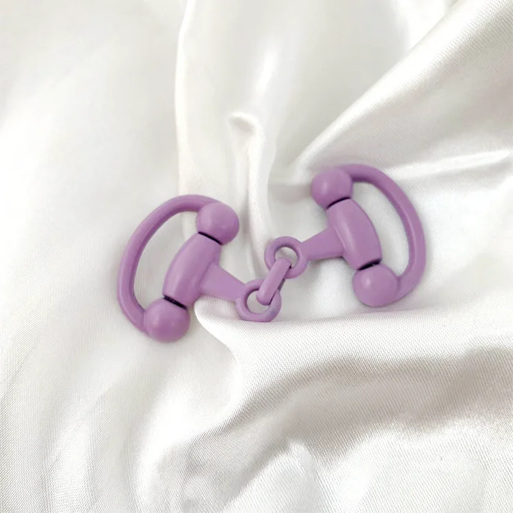 Hot Selling Women Shoes Crystal Buckle Upper Ornament Removable Shoes Accessories High Heel Metal Shoe Decorate