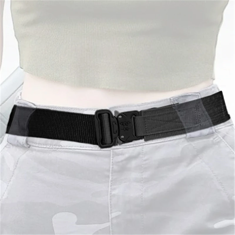 2-Ply 1.5' CCW Patrol Tactical Heavy Duty Hybrid Quick Release Edc Belt For Gun