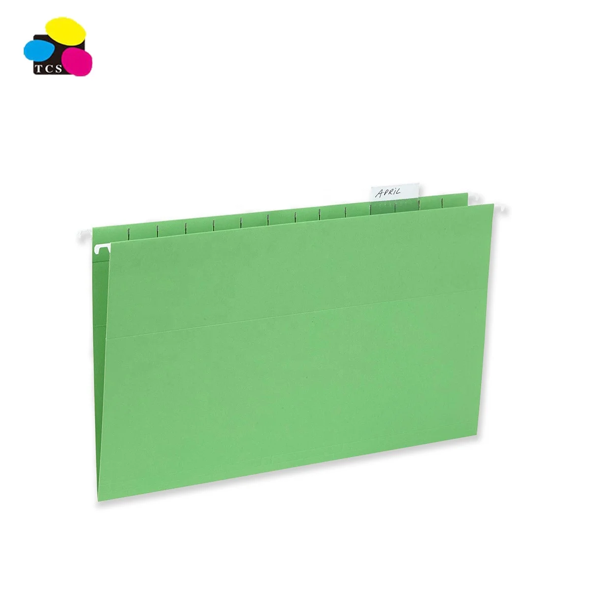 
ECO-Friendly Assorted Colors Letter Size 25pcs per box Flat shape Hook Hanging File Folder 