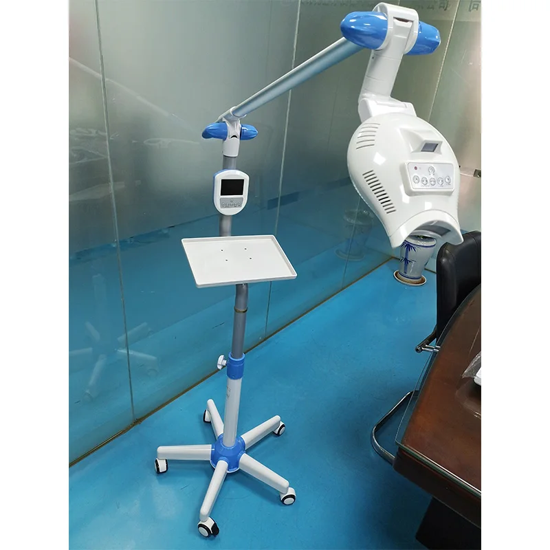 Dental Mobile Teeth Whitening LED Bleaching Machine Accelerator with Tray