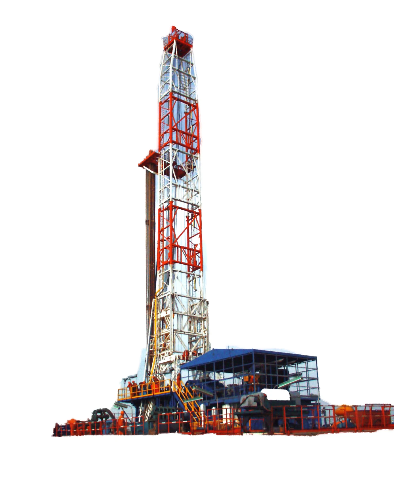 RG API Oil Drilling  4000m Skid Mounted Drilling Rig