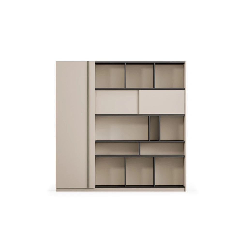 МДФ современная офисная мебель деревянный шкаф для документов офисный хранения