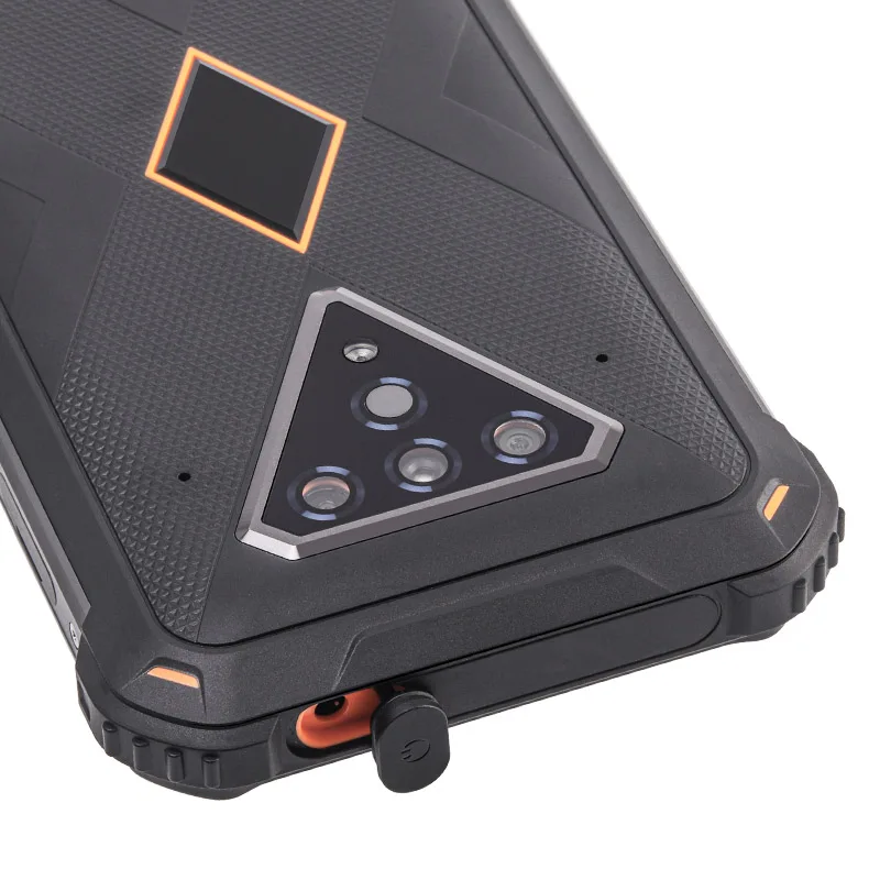 UNIWA F910 6.2' FHD LED NFC IP69K Rugged Android Smartphone 12GB 10000mAh Battery Octa Core 120Hz Shockproof Night Vision