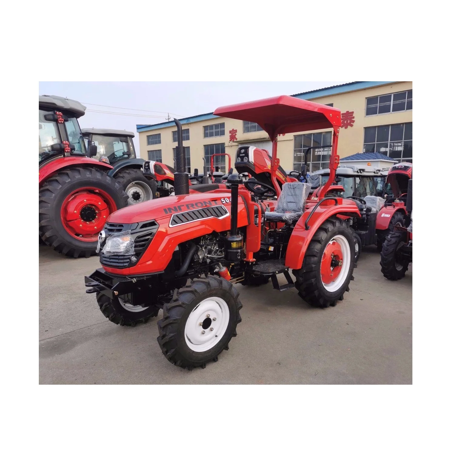 Agriculture equipment 4wd 4x4 hp 30 40 50 60 70 80 farm tractor