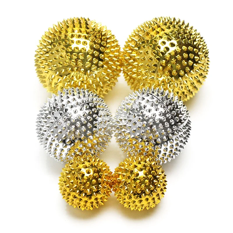 Hand And Palm Massage Magnetic Massager Needle Massage Ball Manual MassageBall Palms Acupoints Pressing Spiky Roller Balls