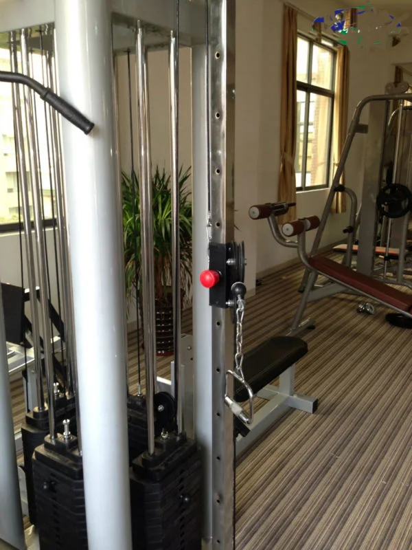 LZX-2053 8 station multi gym equipment for body exercise