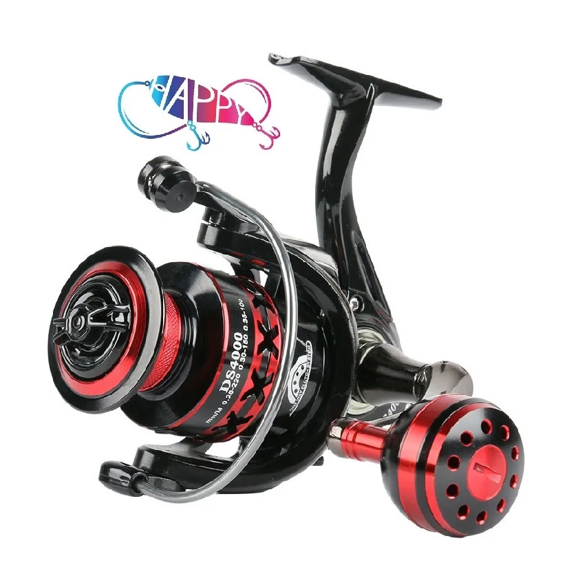 DEUKIO All Metal Spool 2+1bb 2000-7000 Series Carbon Fiber Fishing Reel System&Ultra Light CNC Aluminum Spool Spinning Reel