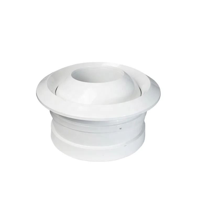 Hvac System Exhaust Supply Air Duct Conditioning Abs Ceiling Diffusers Ball SpoutJet Nozzle for Ventilation