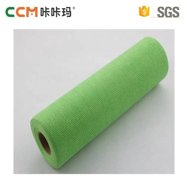 Disposable Perforated Viscose & Polyester Spunlace Nonwoven Fabrics Oil Absorbent Kitchen Cleaning Dishcloth Cleaning Cloth