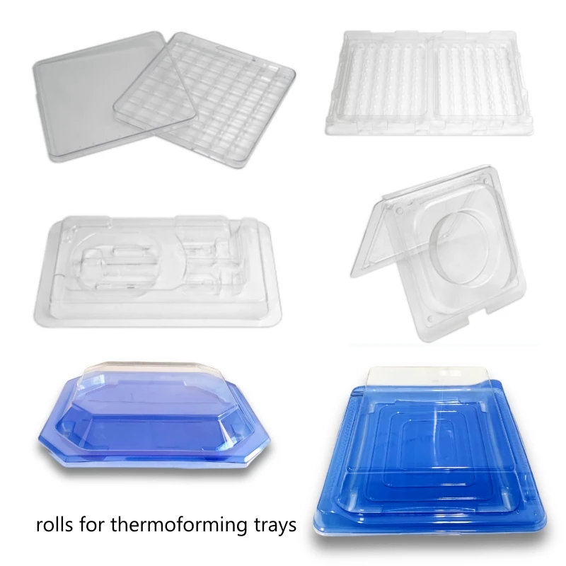 50% RPET recycle Poly ethylene Terephthalate  APET Reel sheet roll film for blister display package