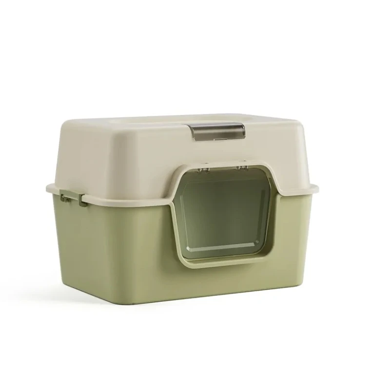 Cat Litter Box Large Fully Enclosed Toilet Splash Proof Deodorant Semi-Enclosed Cat Litter Box Cat Toilet