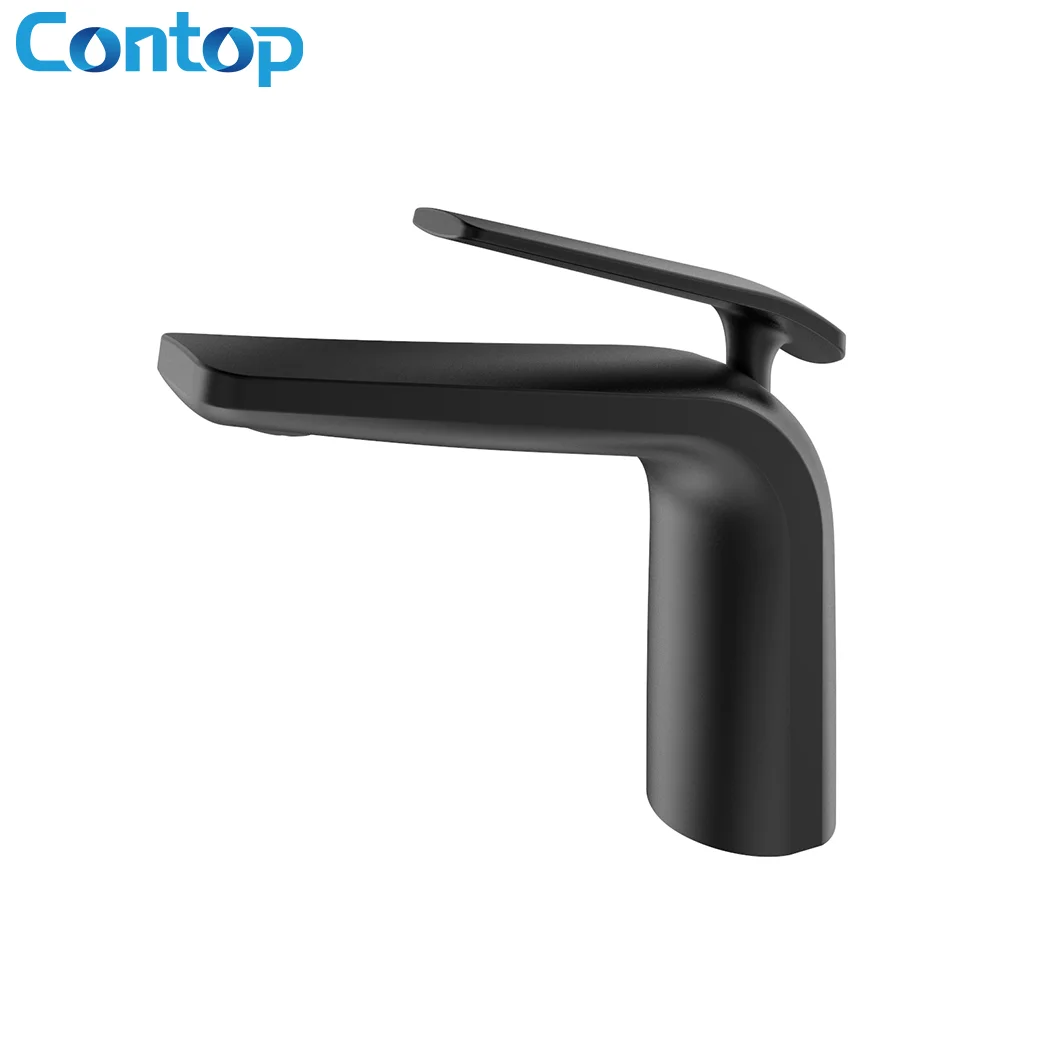 china hot sale good design brass basin faucet bathroom lavatory black faucet
