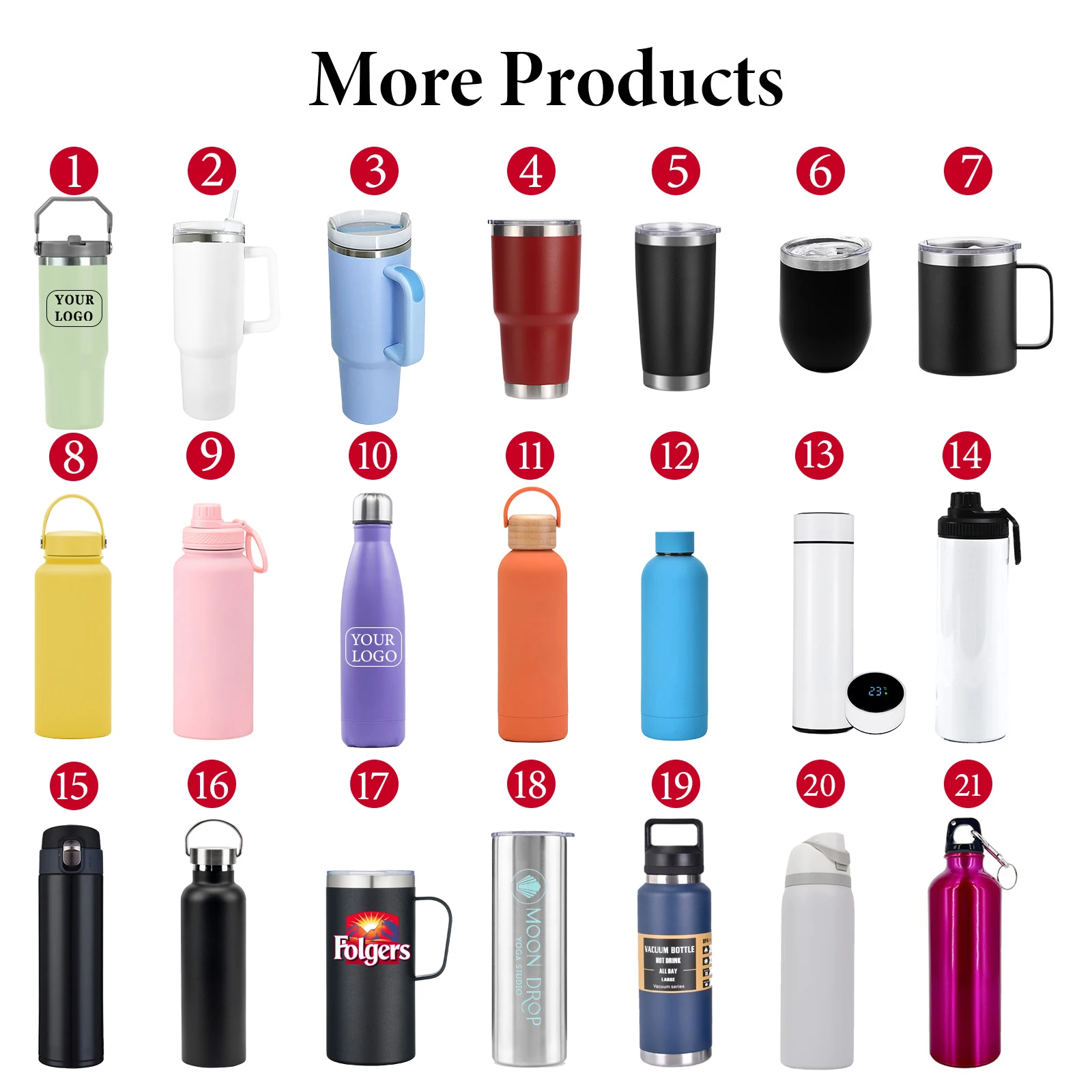 Hydroflask Bottle Mate Thermo Flask 5L Tiger 3 Litre Thermos Mug 500Ml 1 Liter Hot Cold Water Custom Vacuum Flasks