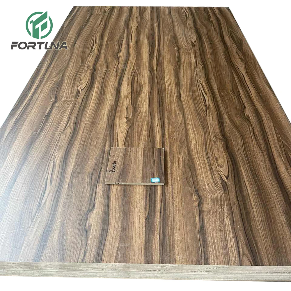 Factory Melamine laminated mdf board 18mm mdf wood craft plywood 3mm 6mm 9mm 15mm 18mm