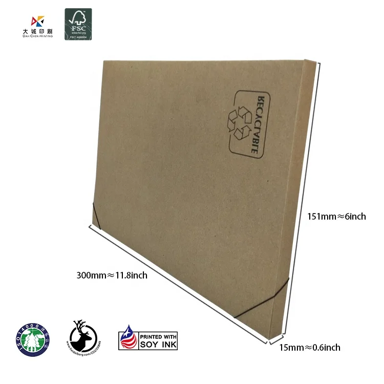 business advertisement promotion paper durable file folder with you own logo and business Folders