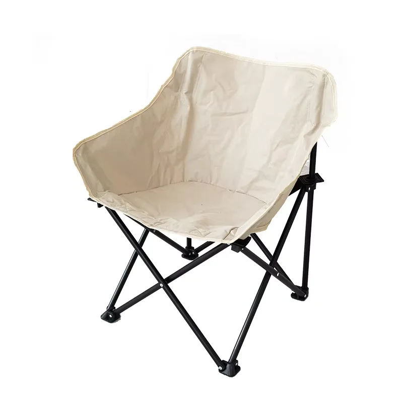 Hot sale professional outdoor furniture camping equipment folding moon chair leisure chair