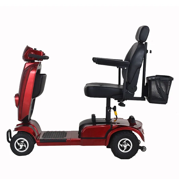 FWD-L28 High Chair Back 300W 24V/20Ah Smart 4 Wheel elderly Electric Mobility Scooter for handicapped