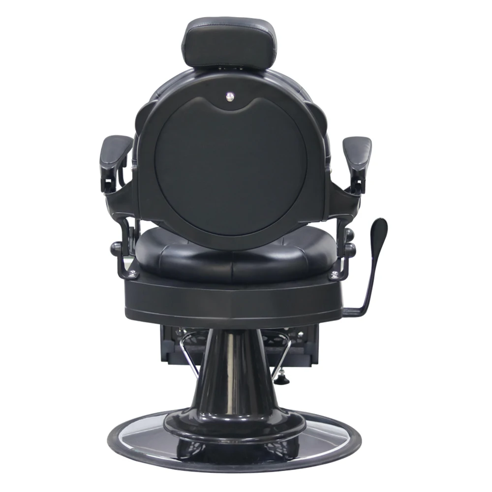 Antique Massage Barber Chair Durable Portable Pink Synthetic Leather Salon Furniture for Sale