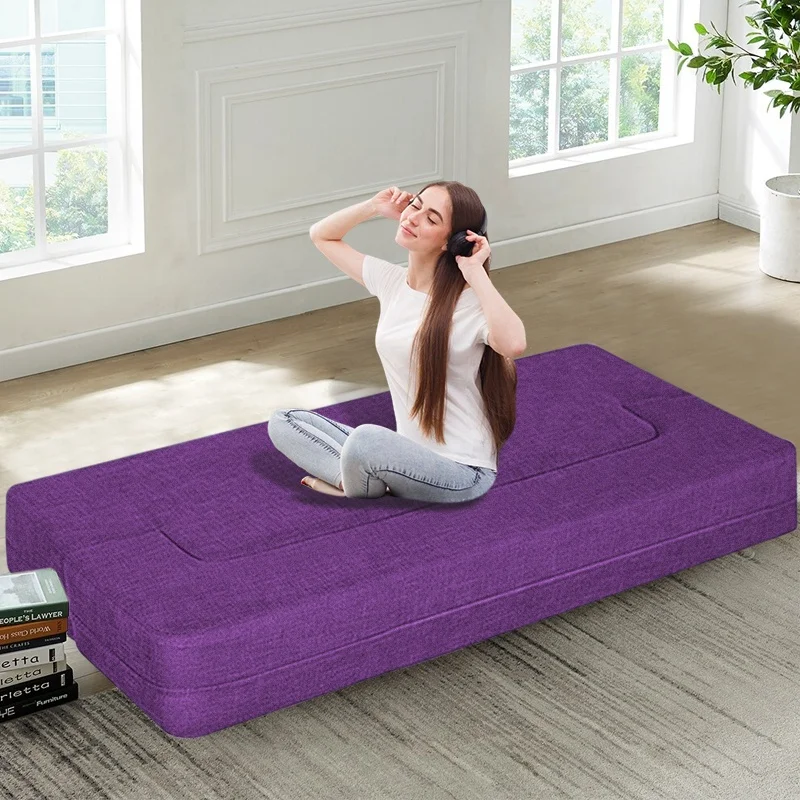 Modern Memory Foam Sofa Bed With Sofa Cum Bed Japanese Style Futon Folding Couch Sofa Bed