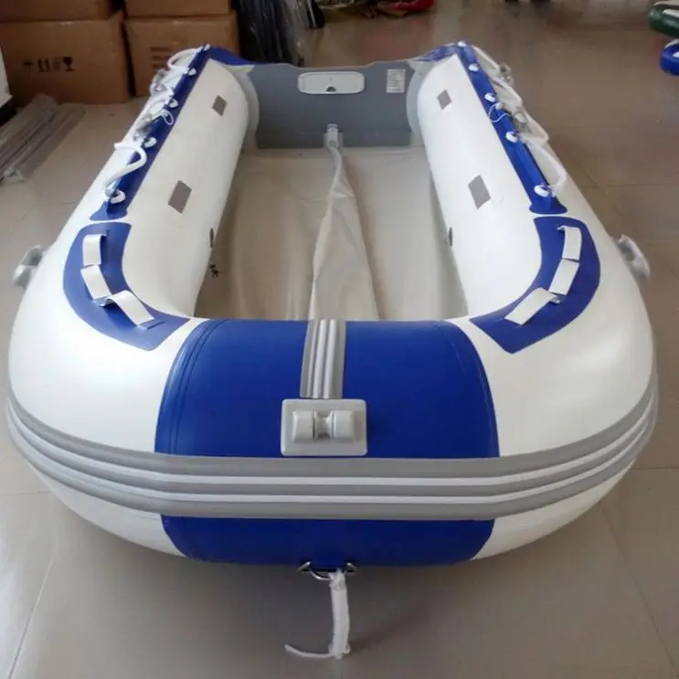 380cm PVC Inflatable Boat with Aluminum Floor Fishing Boat High Speed Boat
