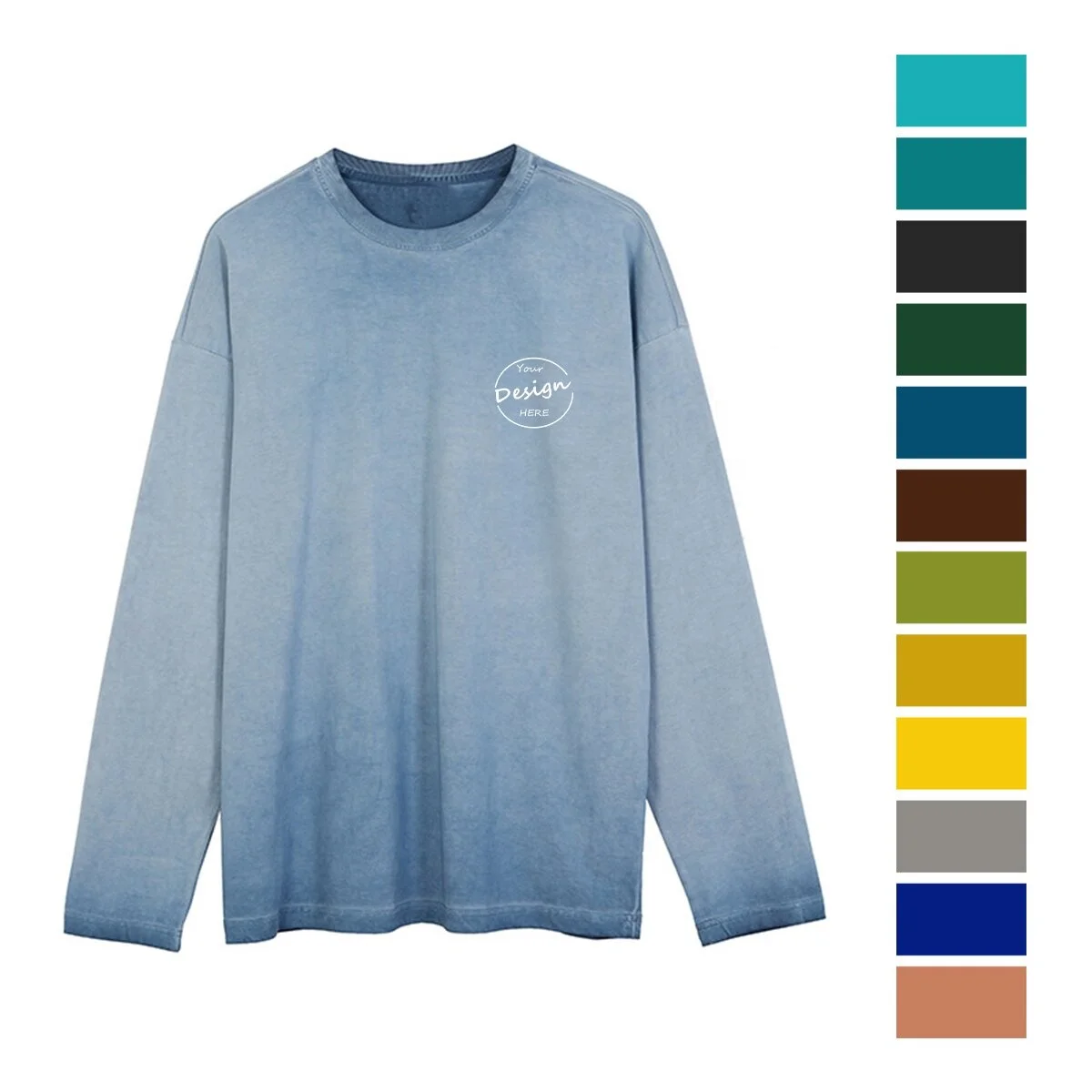 High Quality Silk Screen Printing 100 Cotton Running Sports Casual Gym Wholesale Custom Vintage Streetwear Acid Wash Shirts Men