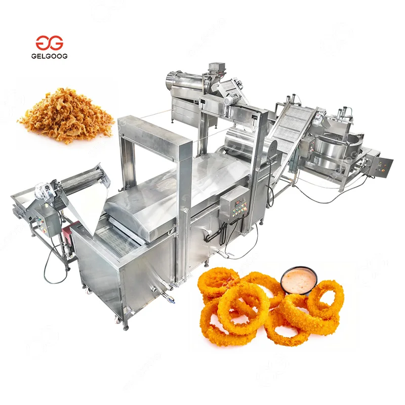 Fried Shallot Fryer Production Onion Petals Frying Machine Industrial Frying for Onion