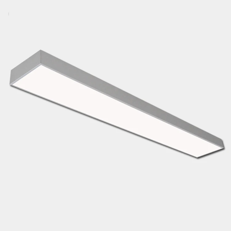 Modern Industrial Led Ceiling Lights Fixtures Batten Tube Lamp Linear Chandelier for Workshop
