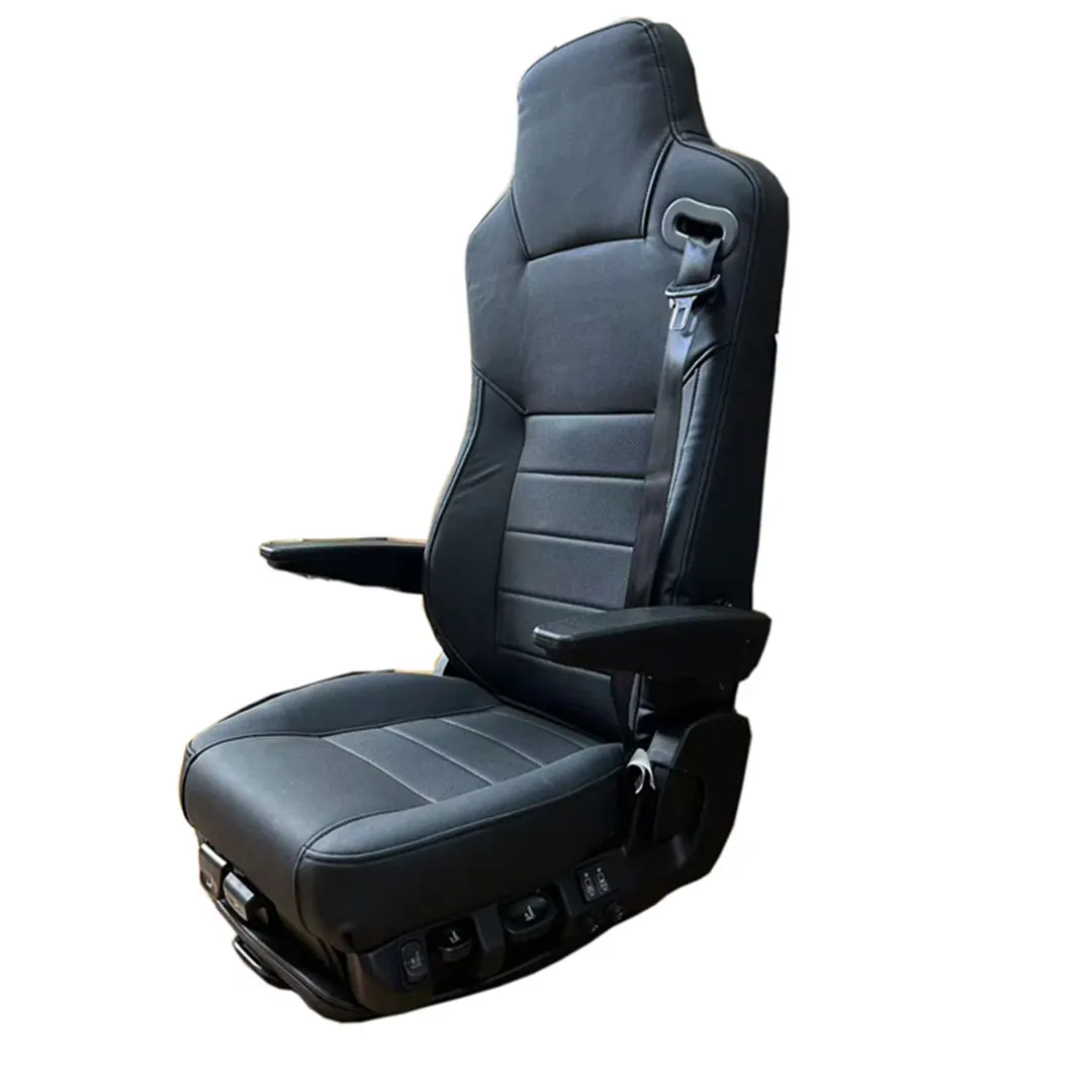Wholesale New Design Product Air Suspension Universal Leather Car Luxury Bus Heavy Semi Truck Driver Seat