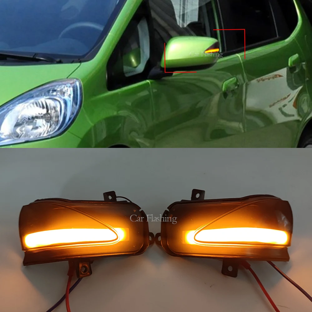 Rearview Mirror Dynamic LED Indicator Lamps For FIT/JAZZ GE6/GE8 HYBRID GP1 Turn Signal Light For Insight ZE2 2013-2014