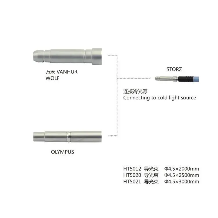Wanhe Basic surgical instruments endoscopic optical cable light conducting fiber cable for endoscopes