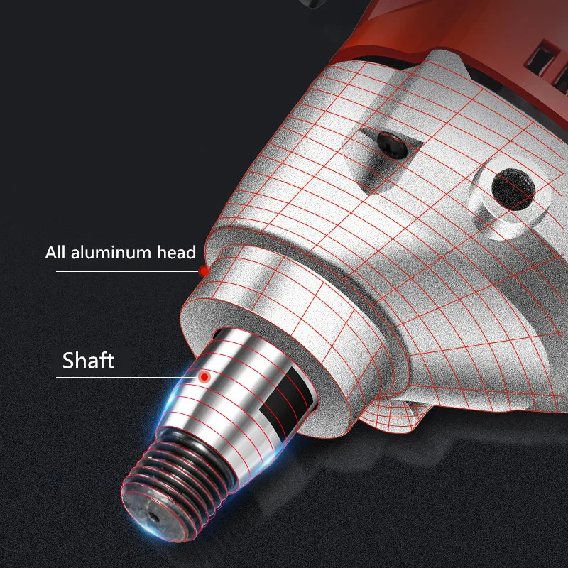 High Quality Hand Held Stirrer Industrial Electric Paint Machine Mini Concrete  Machine Paint Mixer Drill  Power Tool Mixer