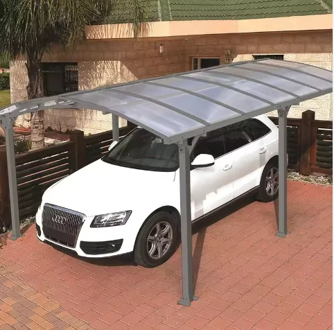 Waterproof Car Port Aluminium Solar Panel Carport Structure Single Solar PV Module  Quick Shipping